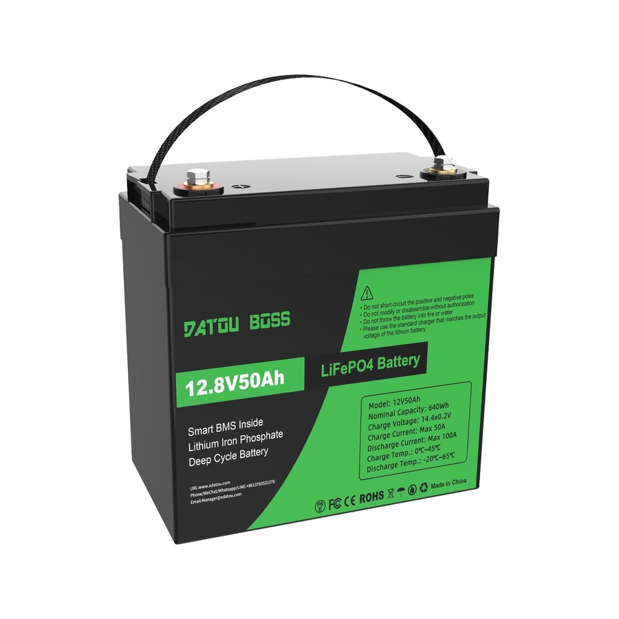 Batterie LiFePO4 12 V 50 Ah avec BMS 50 A