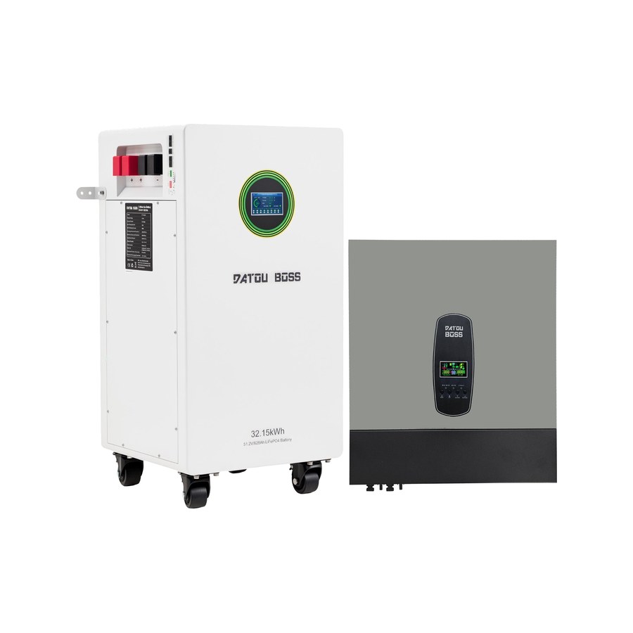 Armoire de stockage 48 V 32 kWh et onduleur hybride 11 kW